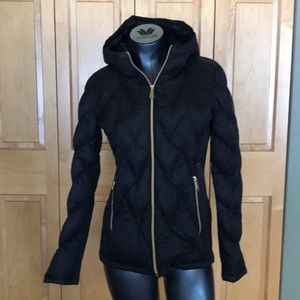 Black Packable Puffer Jacket